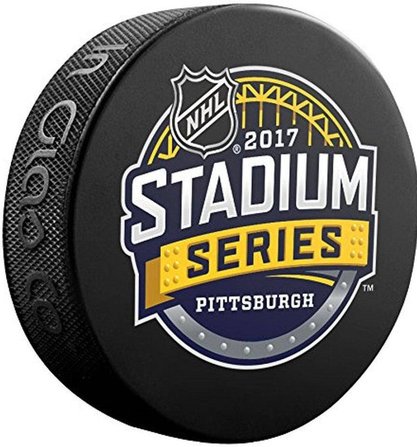 2017 Stadium Series PITTSBURGH NHL Souvenir Hockey Puck