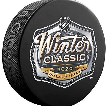 2020 Winter Classic NHL Hockey Puck Hosted By Dallas Texas