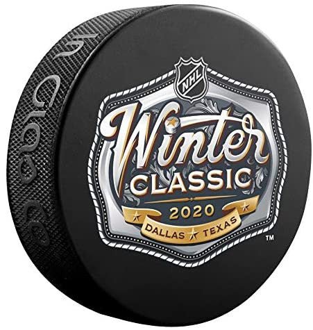 2020 Winter Classic NHL Hockey Puck Hosted By Dallas Texas