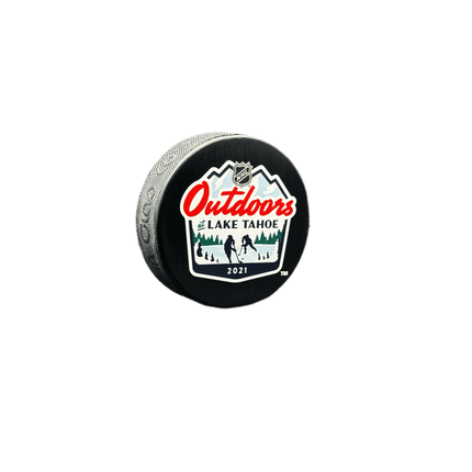 2021 Outdoors Lake Tahoe NHL Hockey Puck