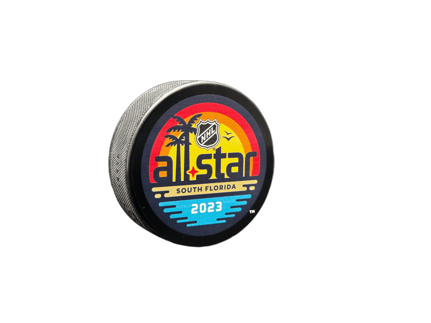 2023 NHL All-Star Game "South Florida" Autograph Model Hockey Puck