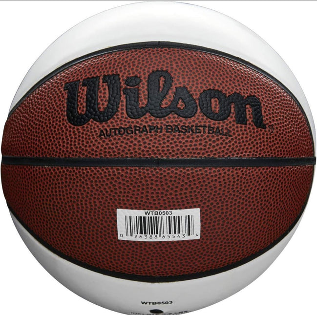 Wilson Autograph Mini Basketball White/Orange