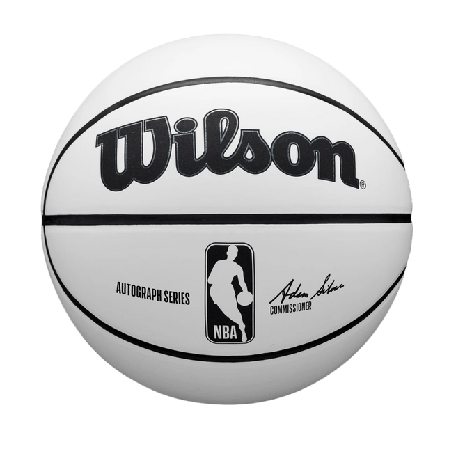 Wilson Autograph Mini Basketball White/Orange