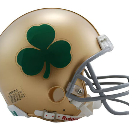 VSR4 Notre Dame Shamrock Riddell NCAA Mini Football Helmet