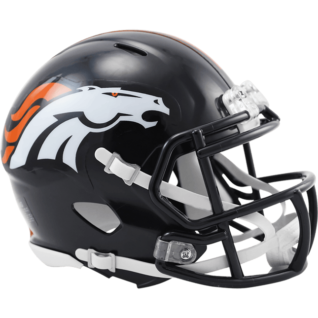 Denver Broncos 1997-2023 Throwback Riddell NFL Speed Mini Helmet