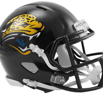 Jacksonville Jaguars 1995-2012 Throwback Riddell NFL Speed Mini Helmet