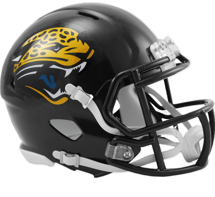 Jacksonville Jaguars 1995-2012 Throwback Riddell NFL Speed Mini Helmet