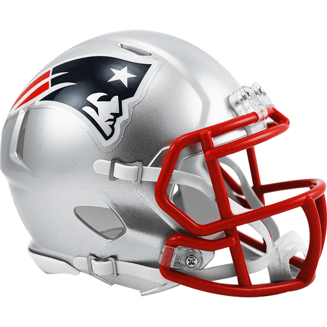 New England Patriots Riddell NFL Speed Mini Helmet