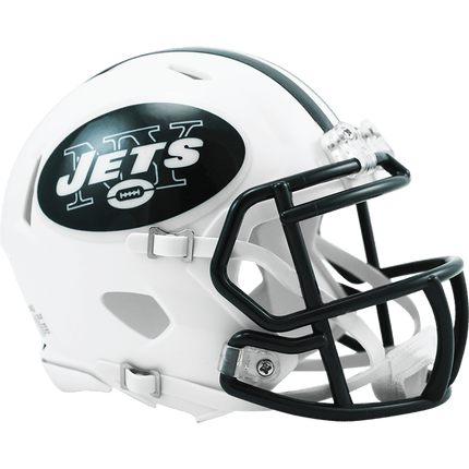 New York Jets 1998-2018 Throwback Riddell NFL Speed Mini Helmet