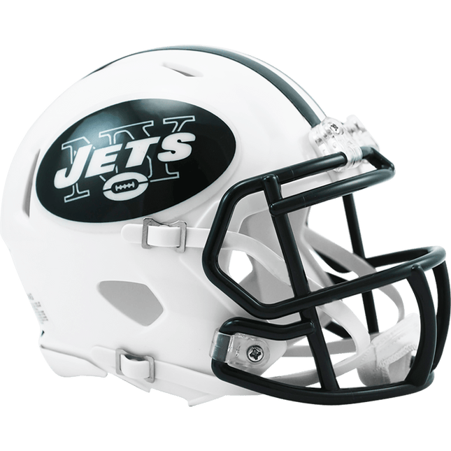 New York Jets 1998-2018 Throwback Riddell NFL Speed Mini Helmet