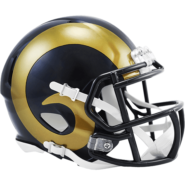 Los Angeles Rams 2000-2016 Throwback Riddell NFL Speed Mini Helmet