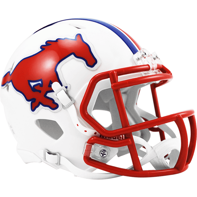 Southern Methodist SMU Mustangs Riddell NCAA Speed Mini Helmet