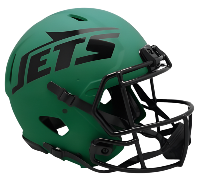 New York Jets Rave Riddell NFL Speed Mini Helmet