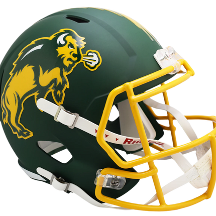 North Dakota State Bison Harvest Riddell NCAA Deluxe Replica Speed Full Size Helmet