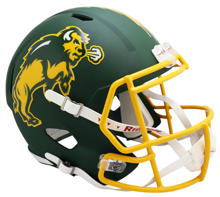 North Dakota State Bison Harvest Riddell NCAA Deluxe Replica Speed Full Size Helmet