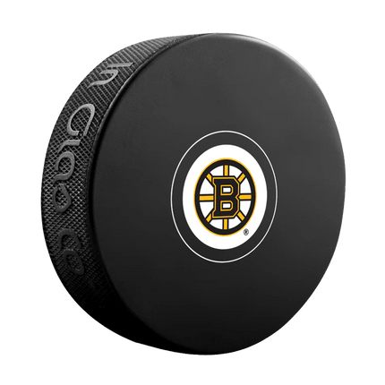 Boston Bruins NHL Official Autograph Souvenir Hockey Puck