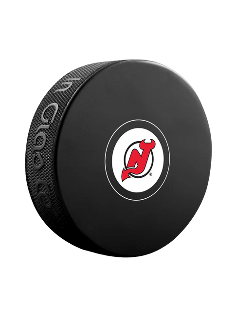 New Jersey Devils NHL Official Autograph Souvenir Hockey Puck