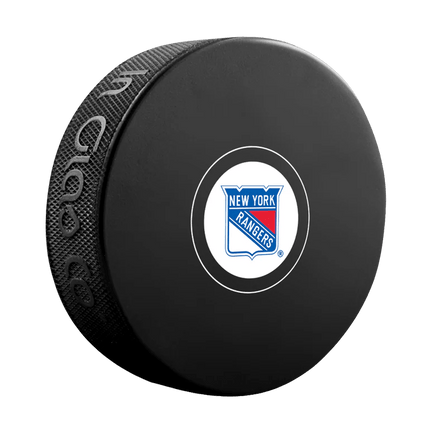 New York Rangers NHL Official Autograph Souvenir Hockey Puck