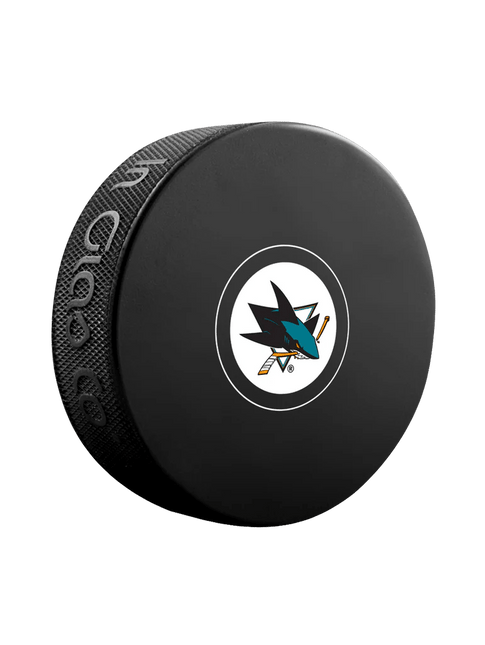 San Jose Sharks NHL Official Autograph Souvenir Hockey Puck