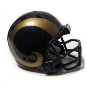 Los Angeles Rams 2000-2016 Throwback Riddell NFL Revolution Pocket Pro Helmet