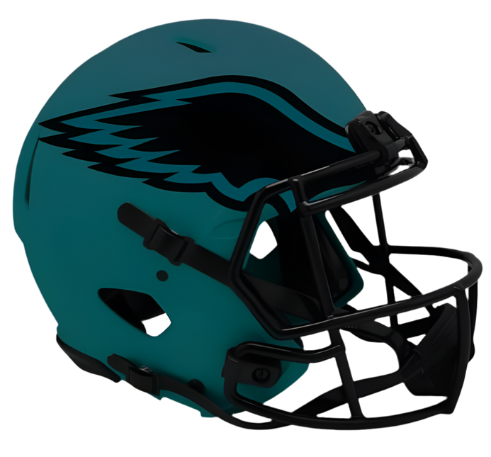 Philadelphia Eagles Rave Riddell NFL Speed Mini Helmet