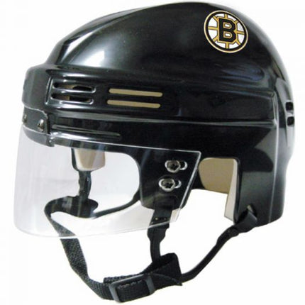 Boston Bruins SportStar NHL Hockey Player Mini Helmet - Black