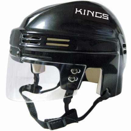 Los Angeles Kings SportStar NHL Hockey Player Mini Helmet - Black