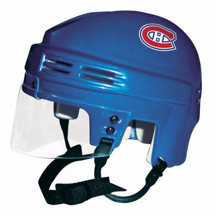 Montreal Canadiens SportStar NHL Hockey Player Mini Helmet - Royal