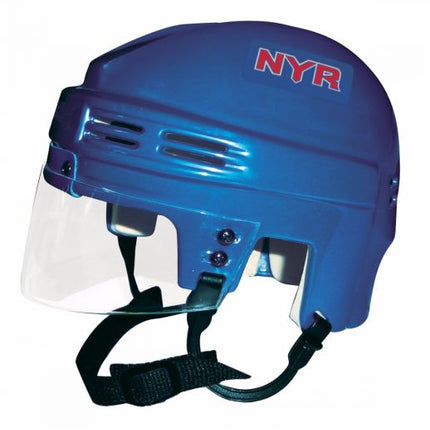 New York Rangers SportStar NHL Hockey Player Mini Helmet - Royal