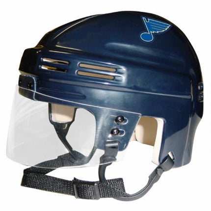 St. Louis Blues SportStar NHL Hockey Player Mini Helmet - Navy