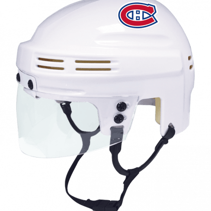 Montreal Canadiens SportStar NHL Hockey Player Mini Helmet - White