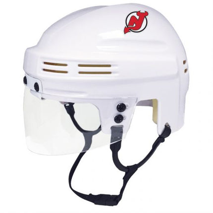 New Jersey Devils SportStar NHL Hockey Player Mini Helmet - White