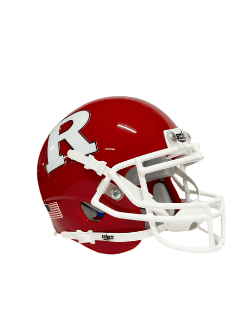 Rutgers Scarlett Knights Red Schutt NCAA College Football Authentic Mini Helmet