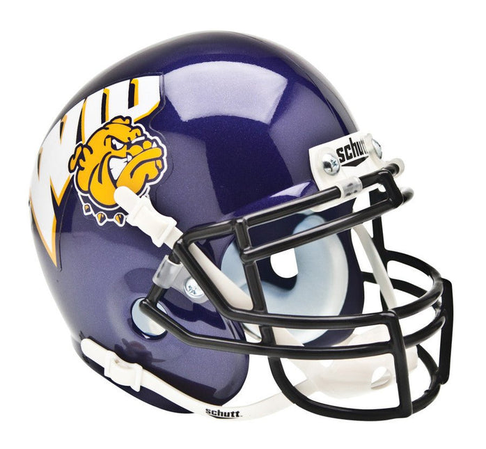 Western Illinois Leathernecks WIU Schutt NCAA College Football Authentic Mini Helmet