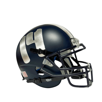 Old Dominion Monarchs #14 Matte Black Schutt NCAA College Football Authentic Team Mini Helmet