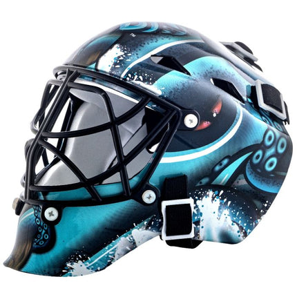 Seattle Kraken NHL Hockey Franklin Goalie Mini Mask