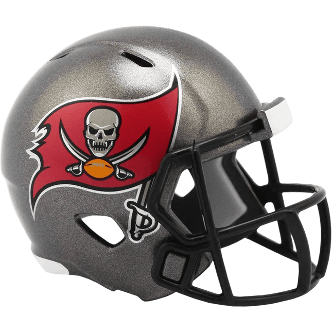 Tampa Bay Buccaneers Black Mask Throwback Riddell NFL Revolution Pocket Pro Helmet