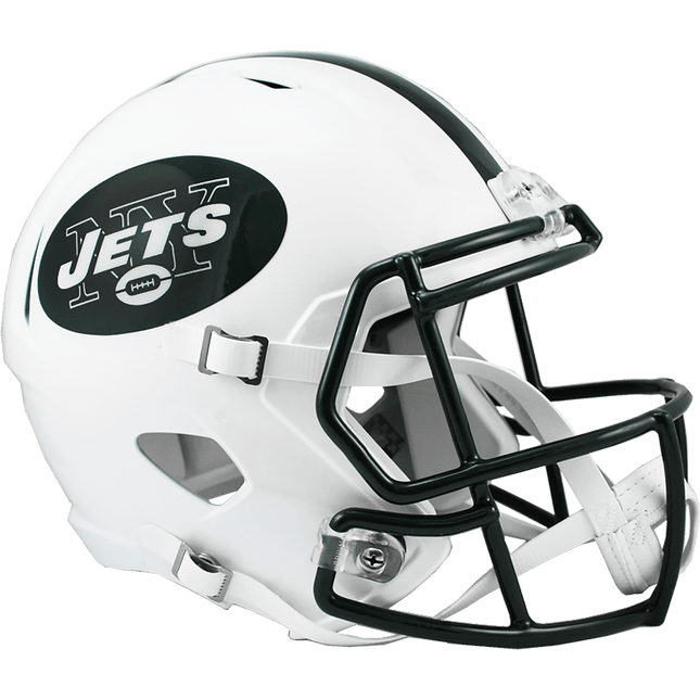 New York Jets 1998-2018 Throwback Riddell NFL Deluxe Replica Speed Full Size Helmet