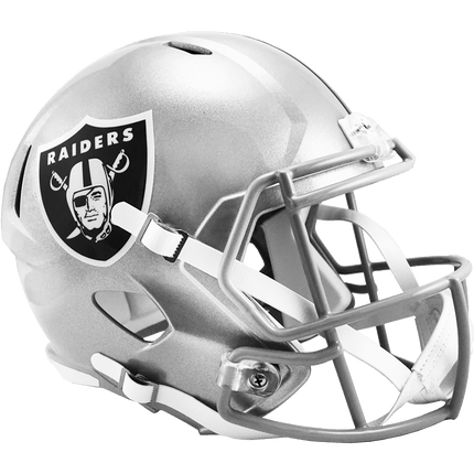 Las Vegas Raiders Riddell NFL Deluxe Replica Speed Full Size Helmet