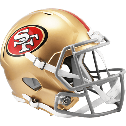 San Francisco 49ers Riddell NFL Deluxe Replica Speed Full Size Helmet