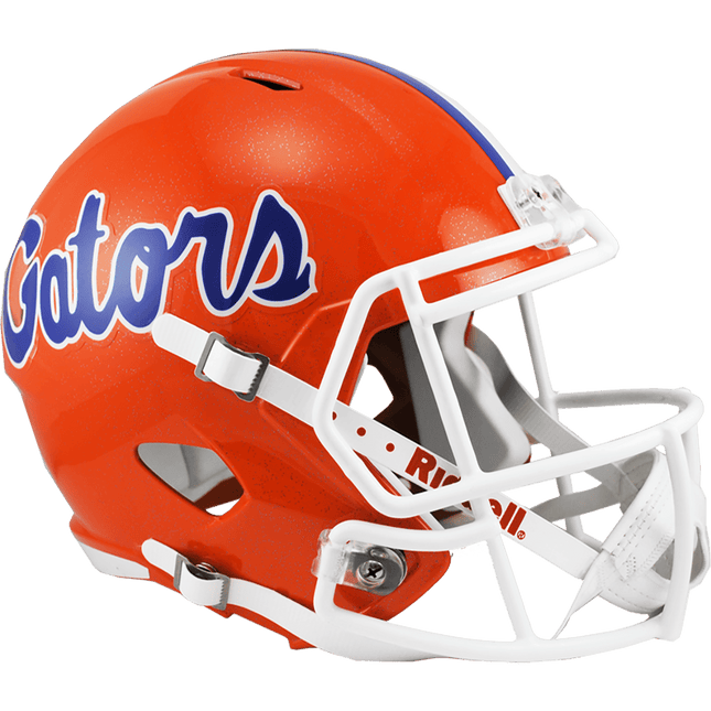 Florida Gators Orange Riddell NCAA Deluxe Replica Speed Full Size Helmet