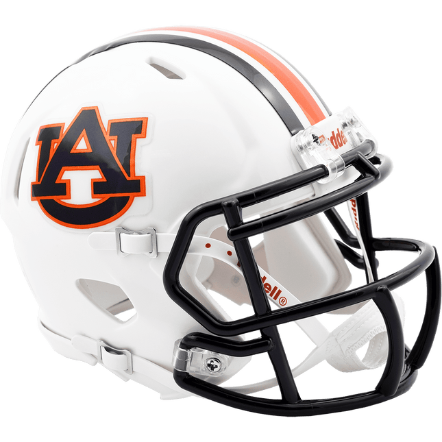 Auburn Tigers Chrome Riddell NCAA Speed Mini Helmet