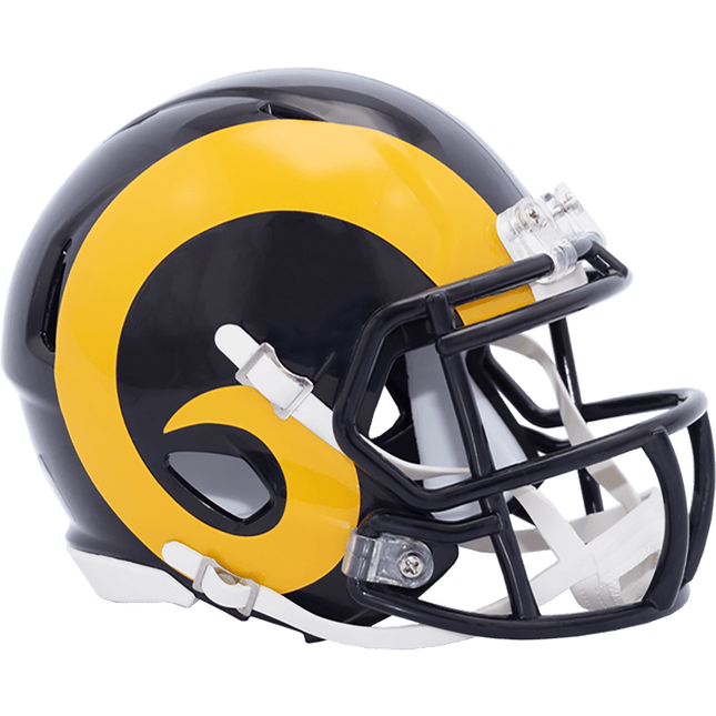 Los Angeles Rams 1981-1999 Throwback Riddell NFL Speed Mini Helmet