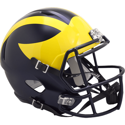 Michigan Wolverines Riddell NCAA Deluxe Replica Speed Full Size Helmet