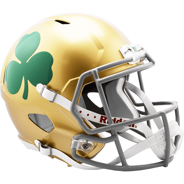 Notre Dame Shamrock Riddell NCAA Authentic Speedflex Full Size Helmet