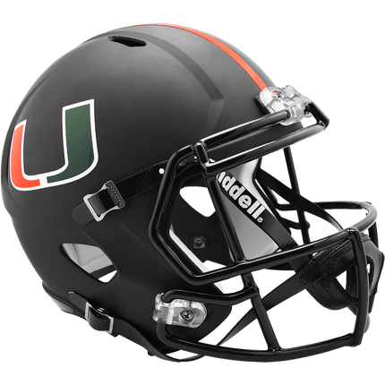 Miami Hurricanes Replica Speed Helmet Miami Nights