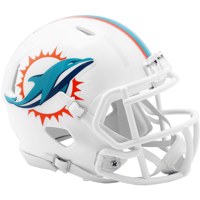 Miami Dolphins Riddell NFL Speed Mini Helmet