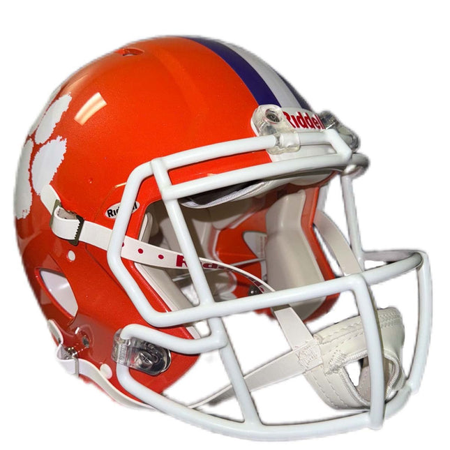 Clemson Tigers 2018 Champions Riddell NCAA Authentic Speed Full Size Helmet