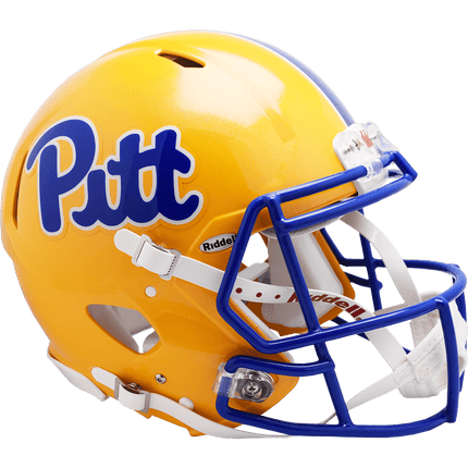 Pitt Panthers Authentic Speed Helmet GOLD