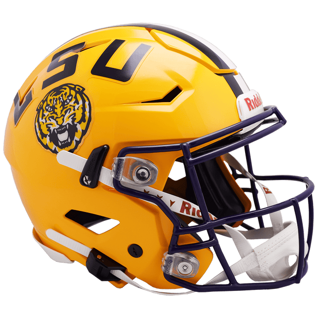 LSU Tigers Riddell NCAA Authentic Speedflex Full Size Helmet